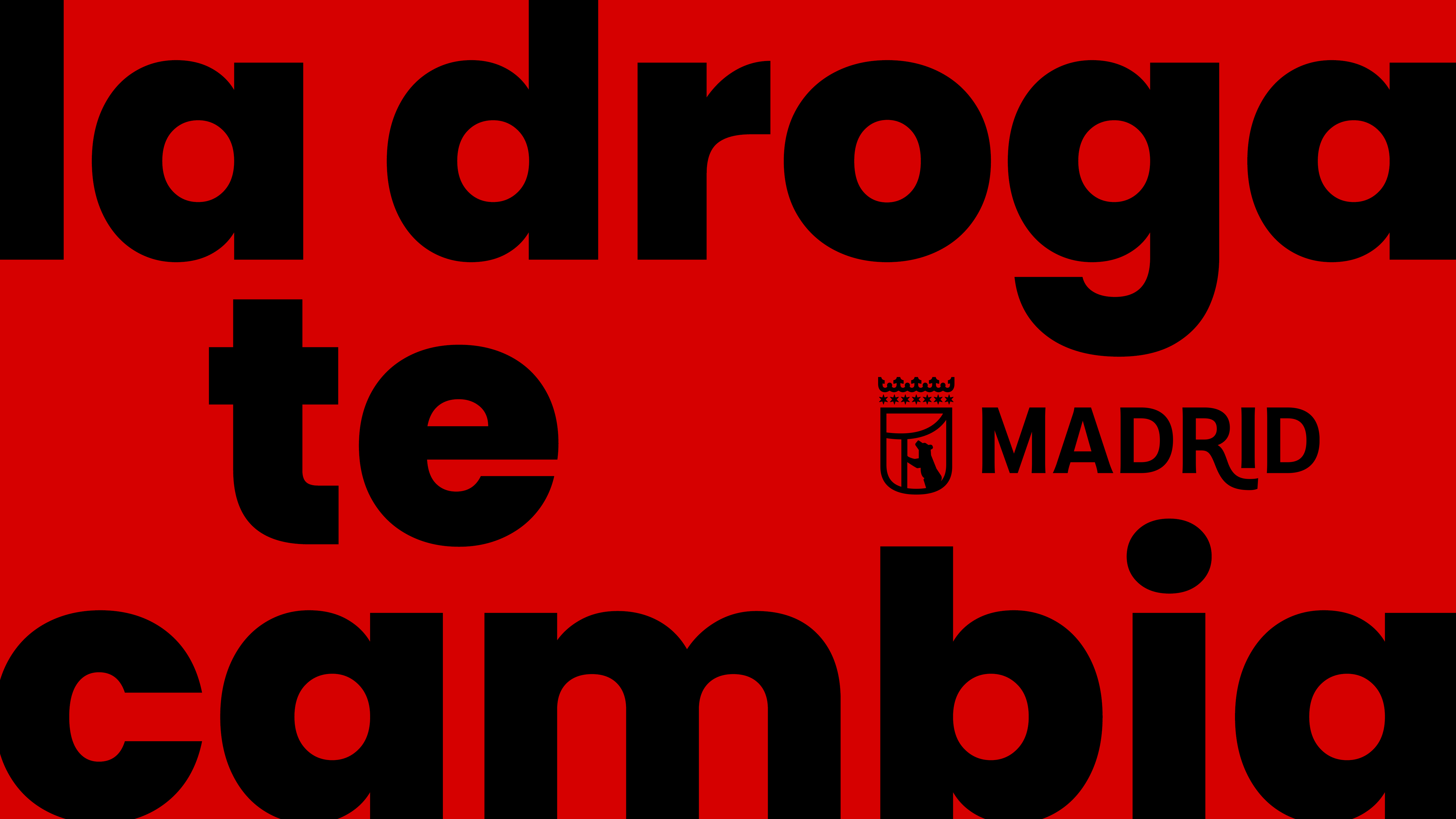 Madrid Council Drugs Change You hero visual.